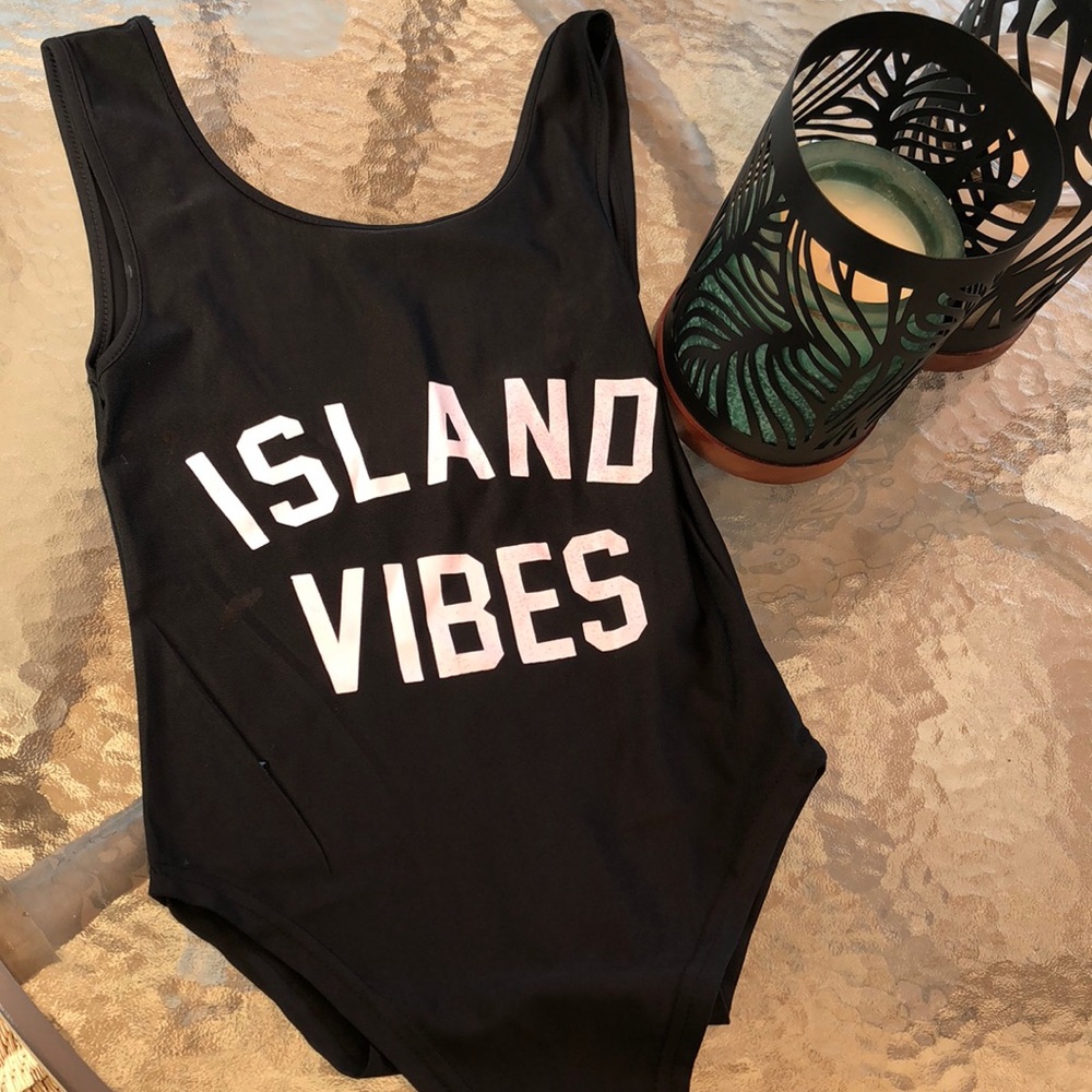 “Island Vibes” One Piece Bathing Suit